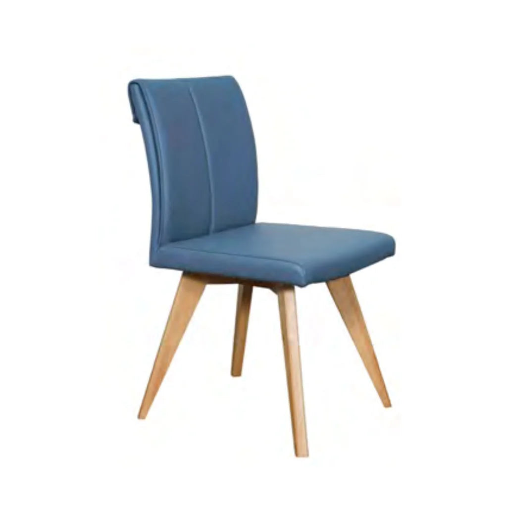 Hendriks Chair Blue Leather